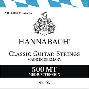 Hannabach 500MT Nylonsaiten Saiten Medium Tension_00034833_
