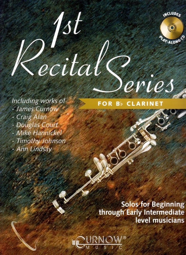 Noten klassische Vortragsstücke First recital series Klarinette incl. CD