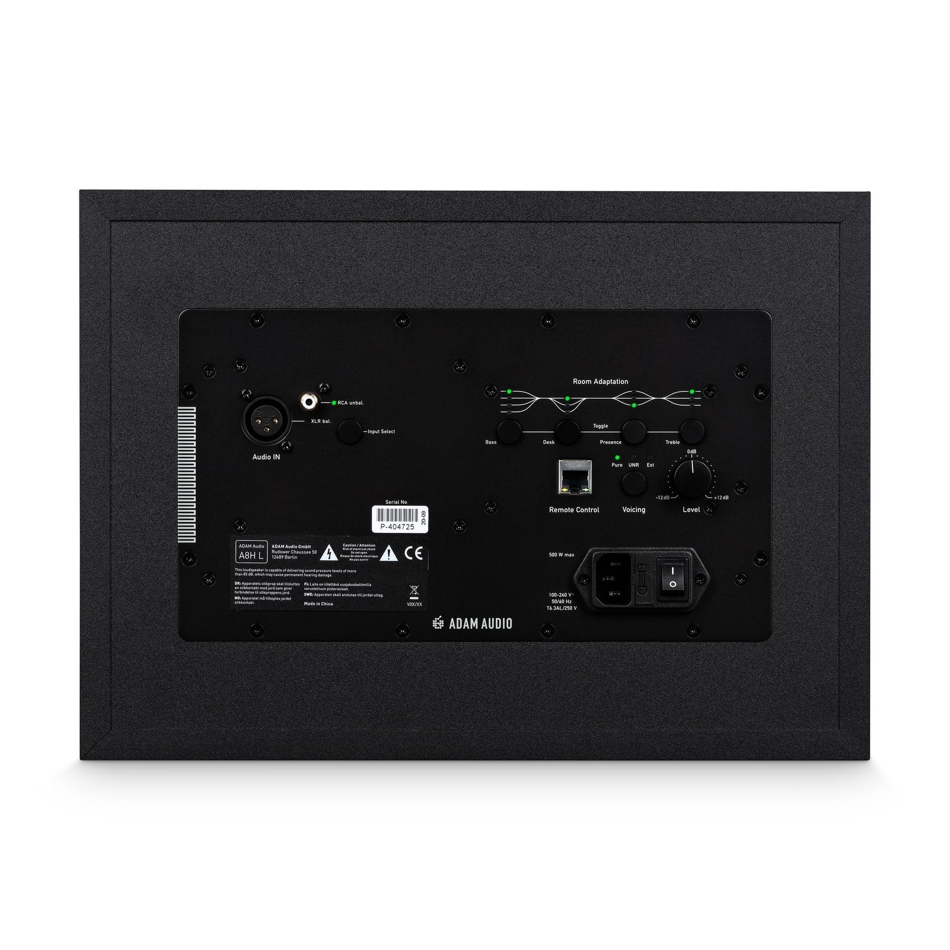 Adam A8H left aktiver Studio Monitor 3-Wege Lautsprecherbox 
