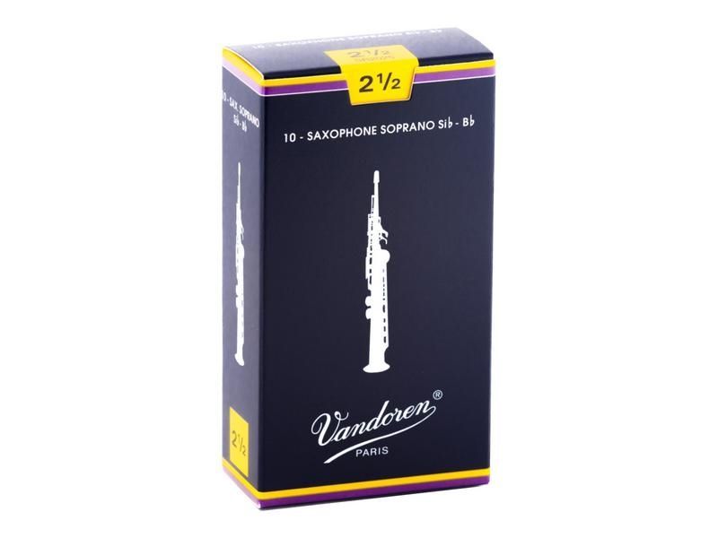 Vandoren Traditional Sopran-Saxophon 2,5 Classic  Blatt