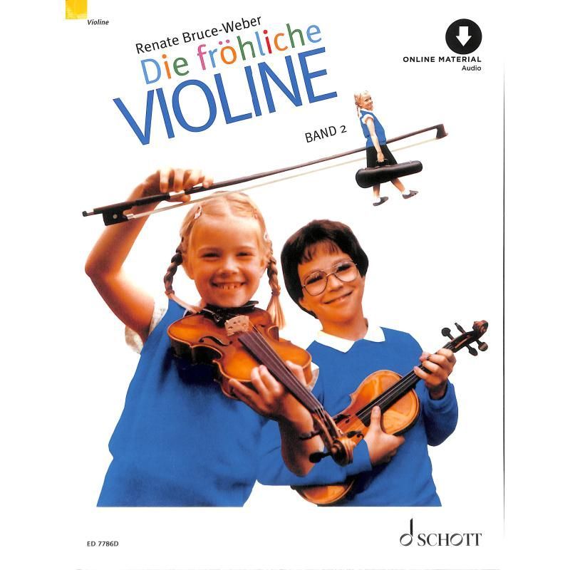 Noten Die fröhliche Violine 2 Bruce-Weber ED7786D Schott