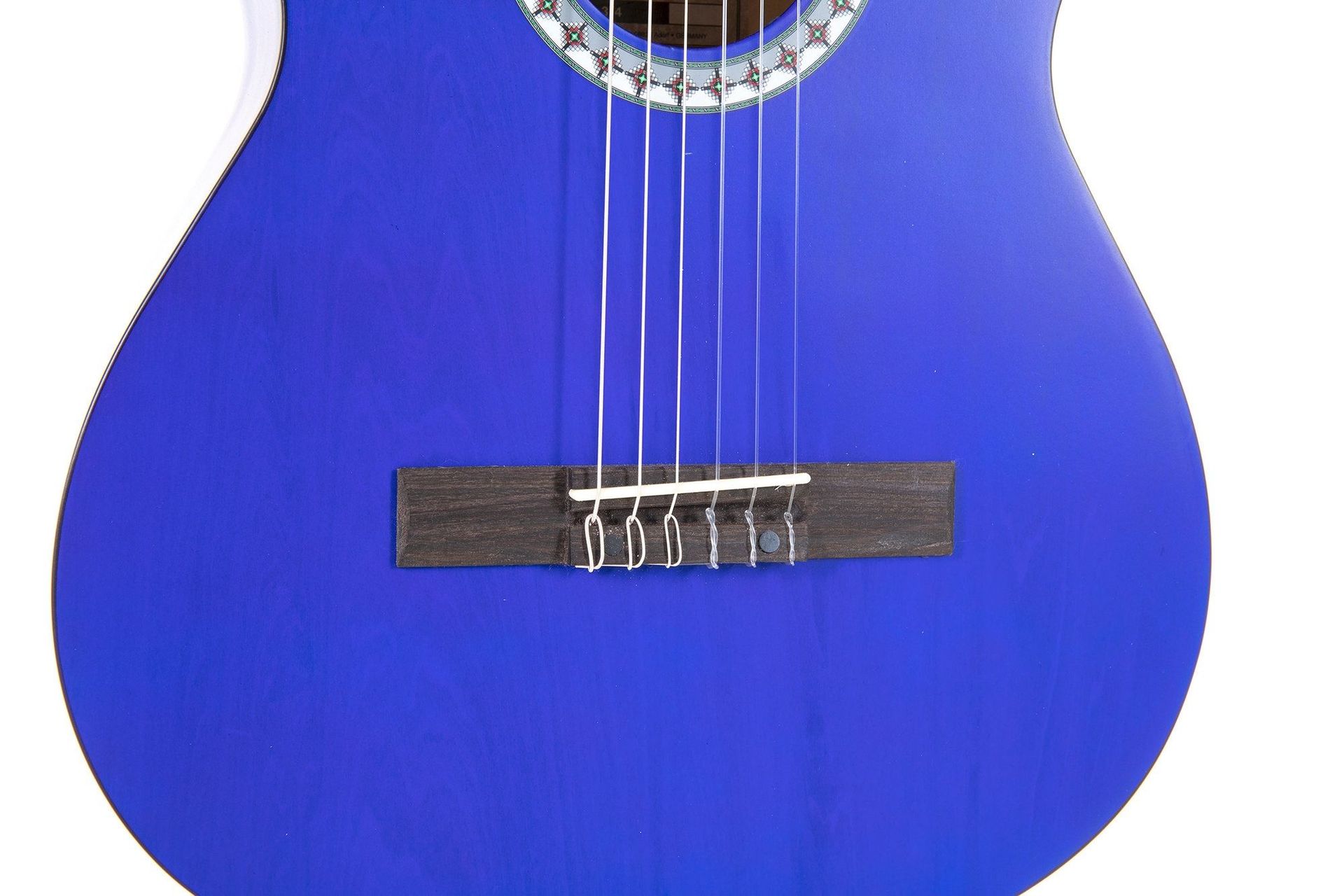 GEWA PURE Klassikgitarre Basic 3/4 transparent blau