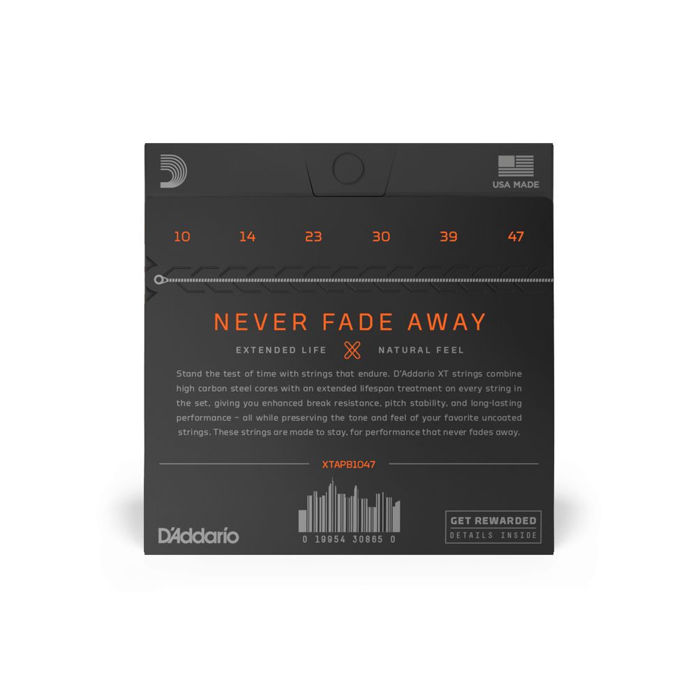 D'Addario XTAPB1047  XT Acoustic Phosphor Bronze Extra Light 10-47_00041298_