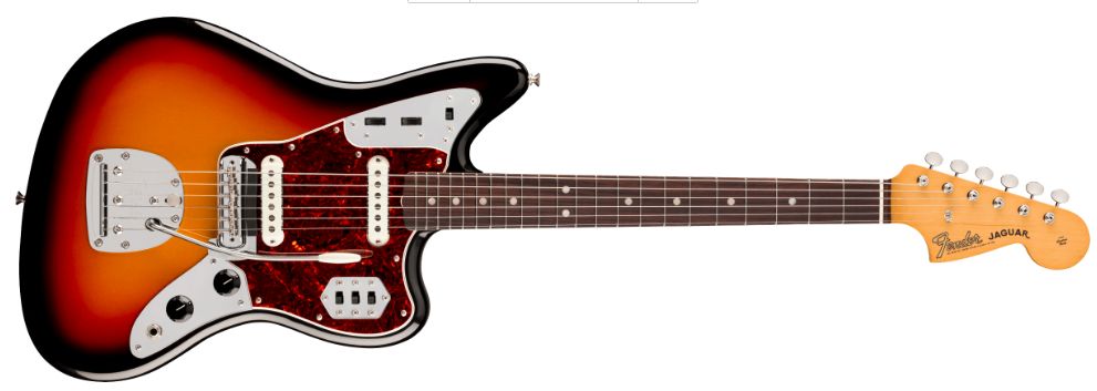 Fender Vintera III Mid 60's Jaguar RW 3TS  incl. Gigbag