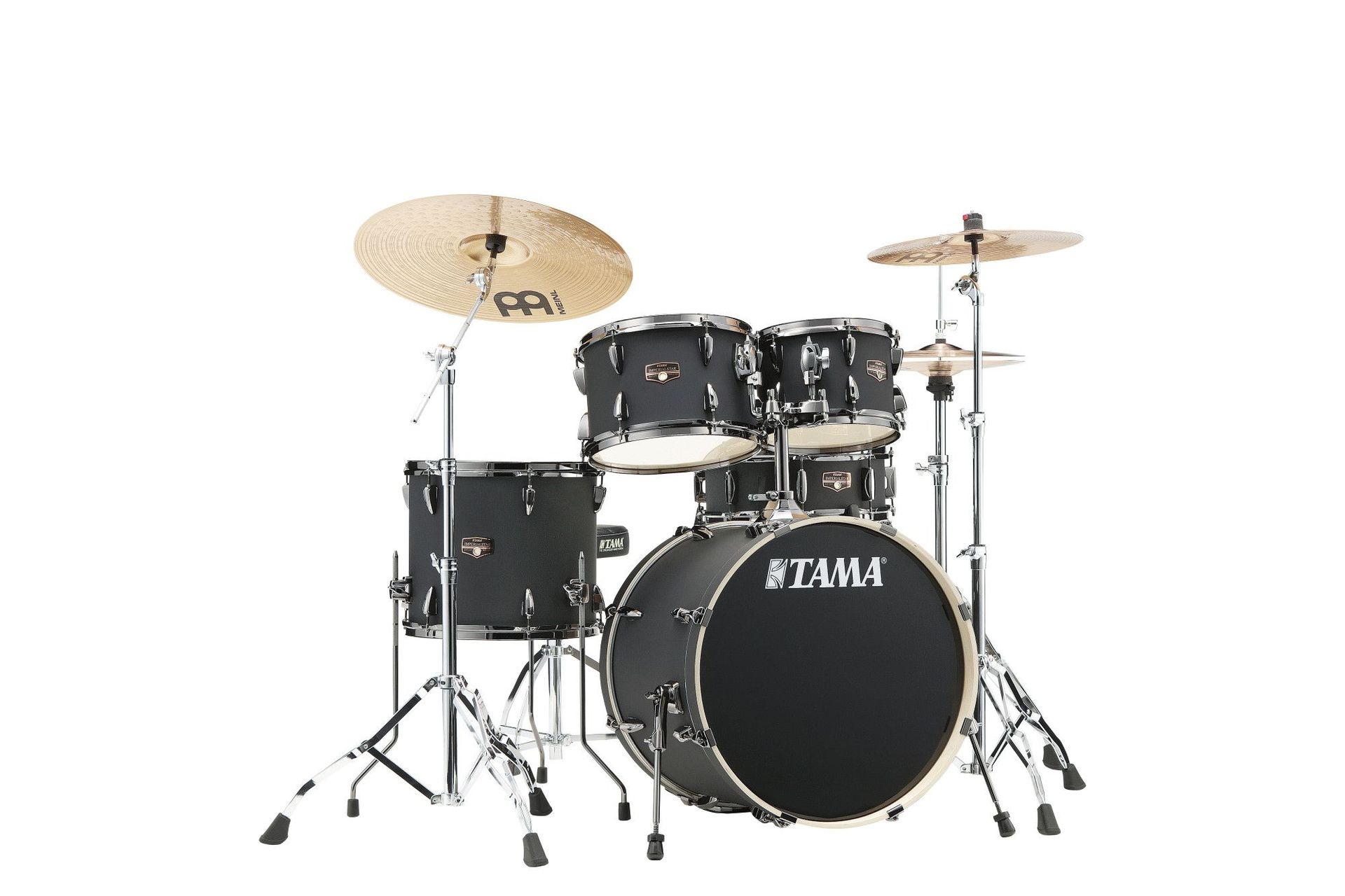 TAMA Imperialstar Drumset 5pcs BOB + Meinl HCS Set 20"