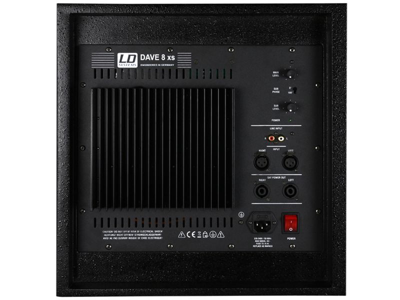 LD Systems Dave 8 XS Kompakt PA-System