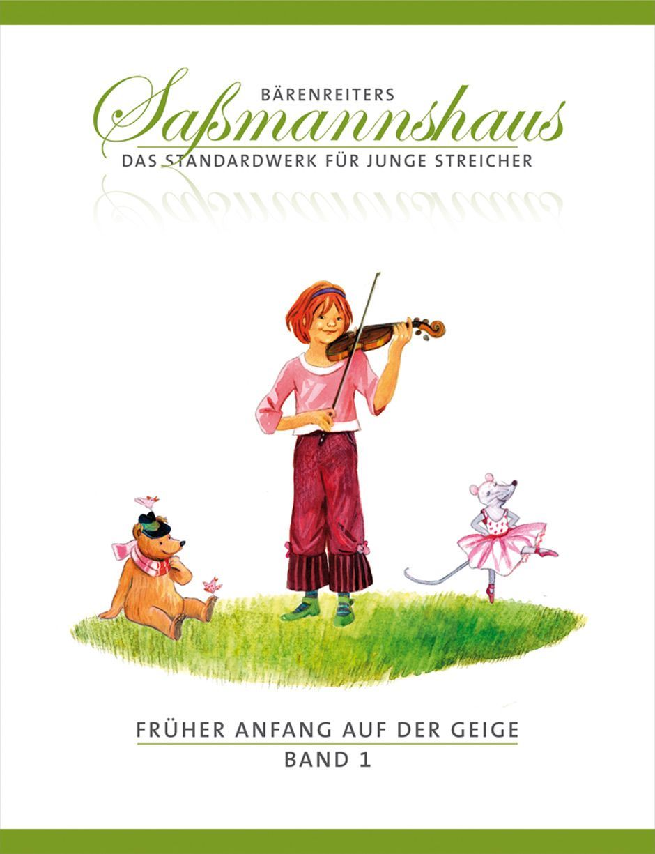 Schule Früher Anfang auf der Geige 1 - Egon Saßmannshaus Bärenreiter 9671