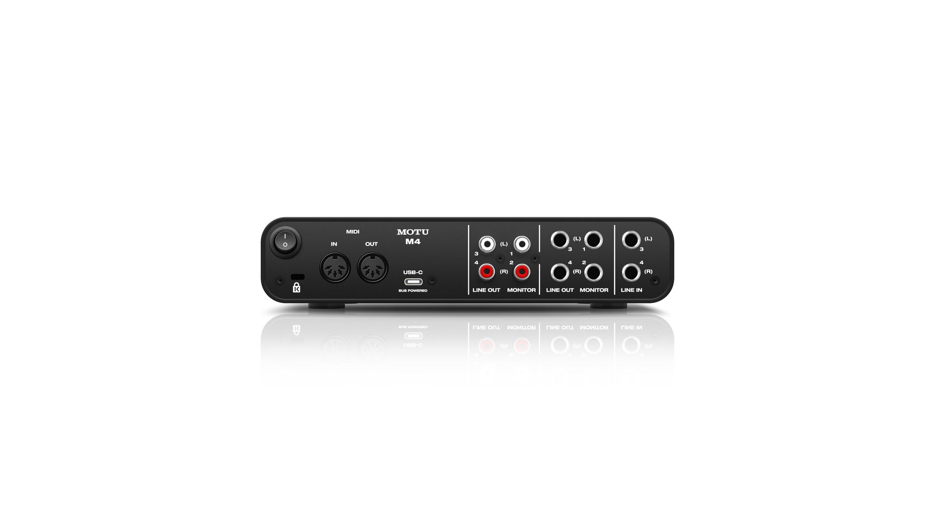 MOTU M4 4-Kanal USB-C Audiointerface