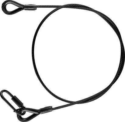 Safety 5x 600 mm schwarz, bis 15kg zur Sicherung von Scheinwerfern u.a_00055036_