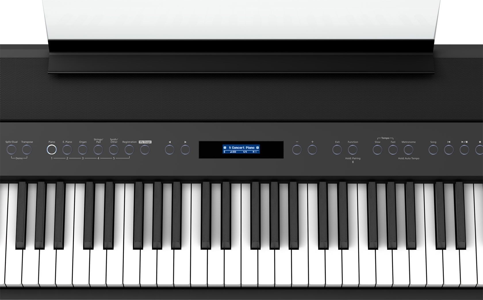 Roland FP-90X-BK Stagepiano schwarz Digitalpiano mit Lautsprechern, FP90xBK 
