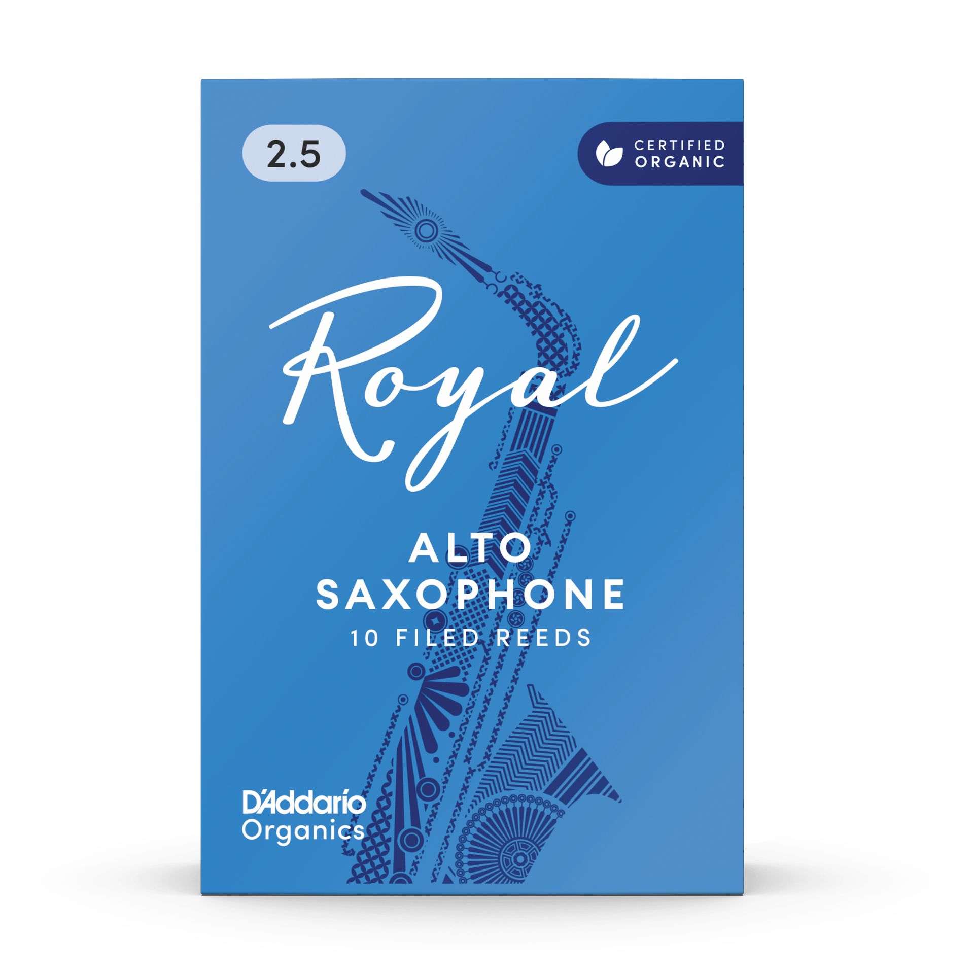 D´Addario Woodwinds 2,5 Rico Royal Altsaxophon Blatt _00003799_