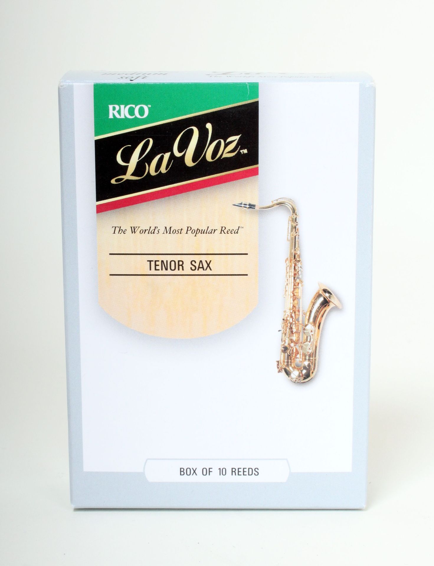 D´Addario Woodwinds La Voz Unfiled Tenorsaxophon Medium Hard Blatt, Abverkauf !_00029501_