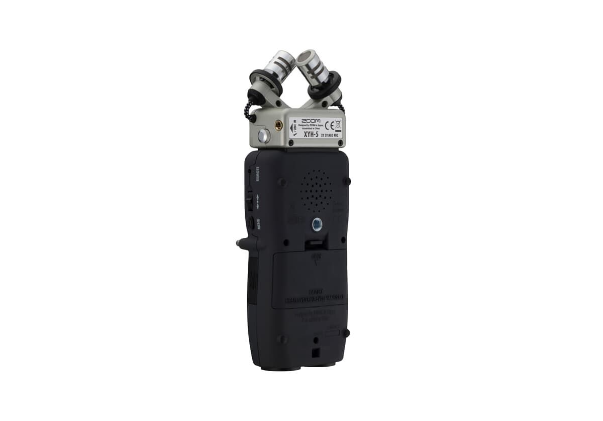 Zoom H5 Black tragbarer Audiorecorder Handy Recorder mit Stimmgerät und Metronom