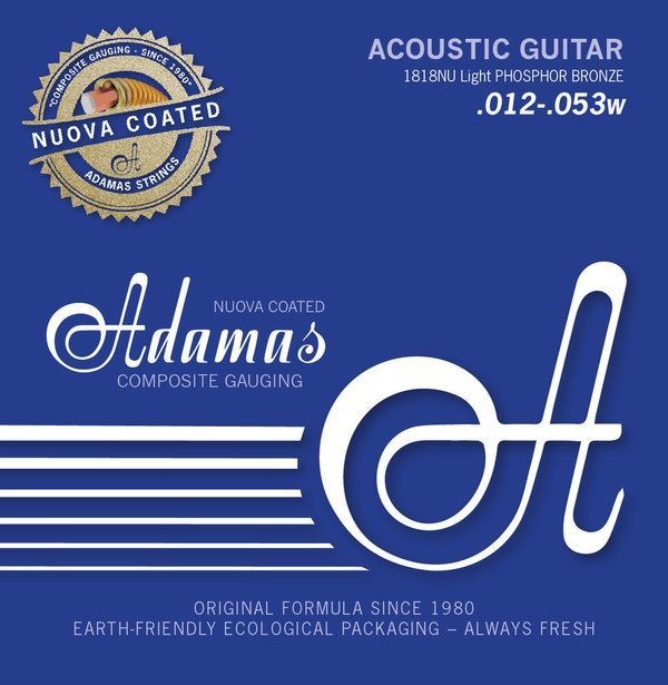 Adamas 1818NU Nuova Coated 6 String 012-.053 Light_00042464_