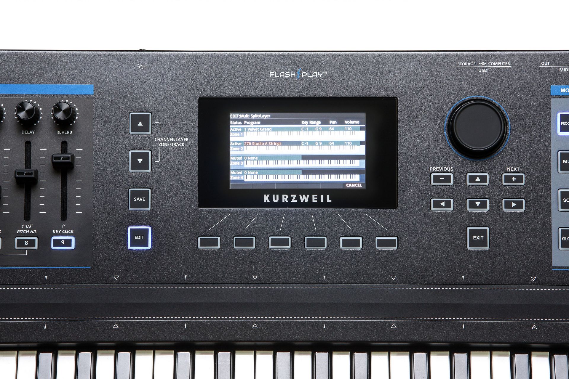 Kurzweil K2700  Synthesizer Workstation 