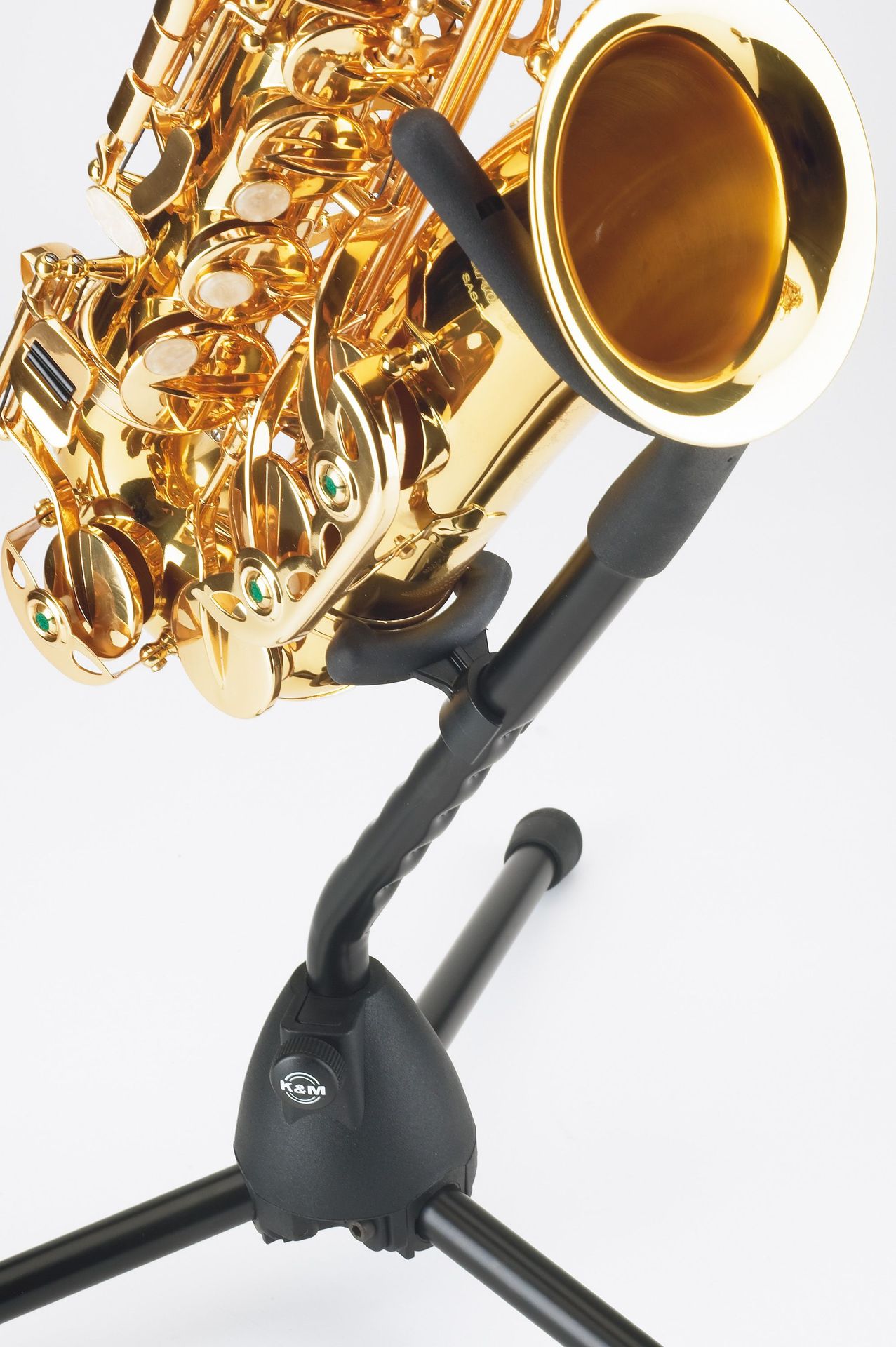 K&M 14300 Saxophonständer Alt- u. Tenor-Saxophon