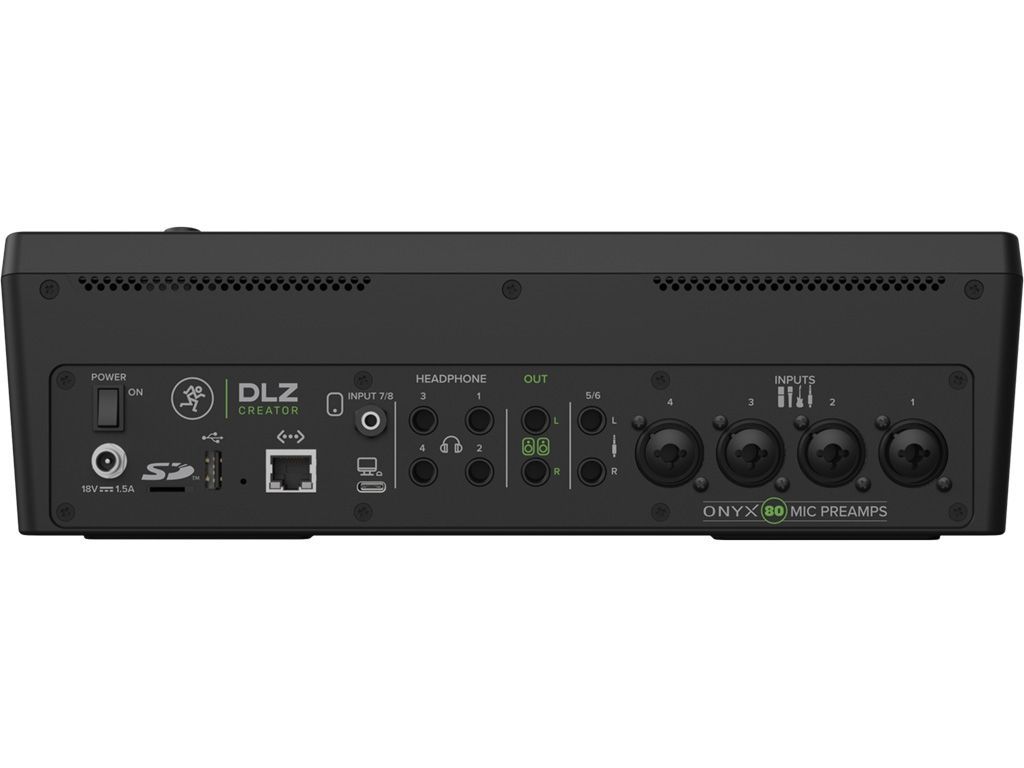 Mackie DLZ Creator Digitalmixer  für Podcasting und Streaming mit Bluetooth_00052142_