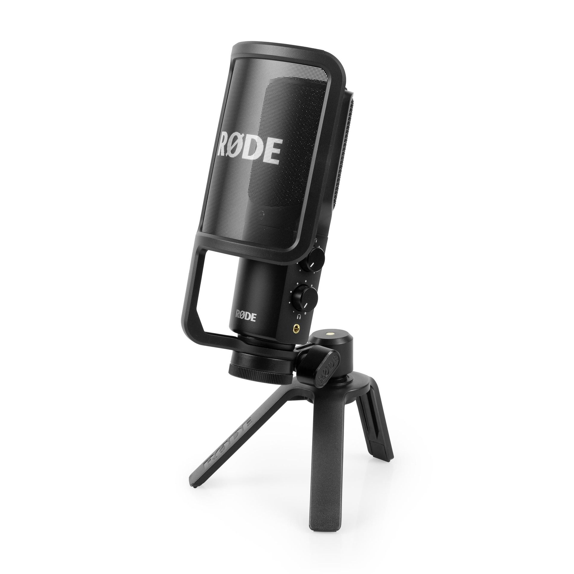 RODE NT-USB+ USB-Kondensatormikrofon für Podcast, Vocals, Akustische Instrument