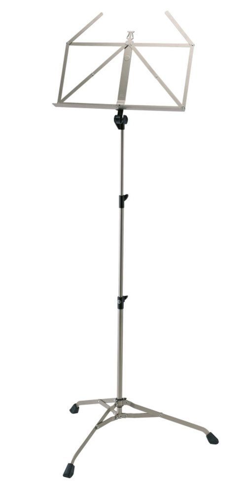 4016842825196 - 107 Notenpult nicklfarbig 10700 675 mm bis 1470mm ausziehbar