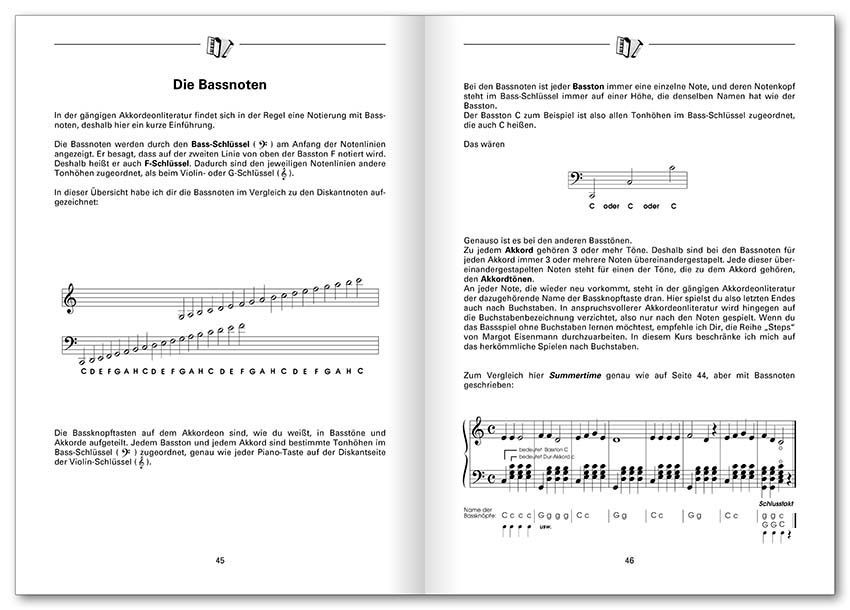 Noten Akkordeon express Kurs incl. CD für Akkordeon Voggenreiter 0210 accordion