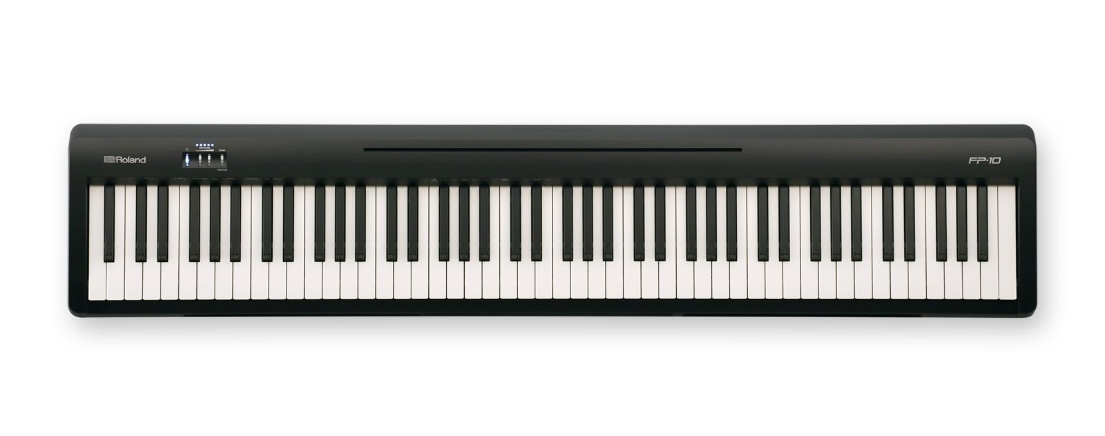 Roland FP-10-BK Stagepiano schwarz Digitalpiano mit Lautsprechern FP10