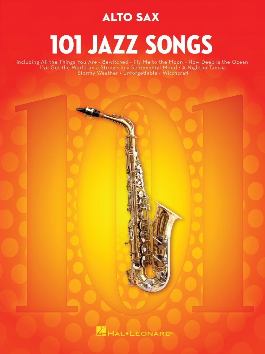 Noten 101 Jazz Songs for Alto Sax HL 00146366 incl. Harmonien