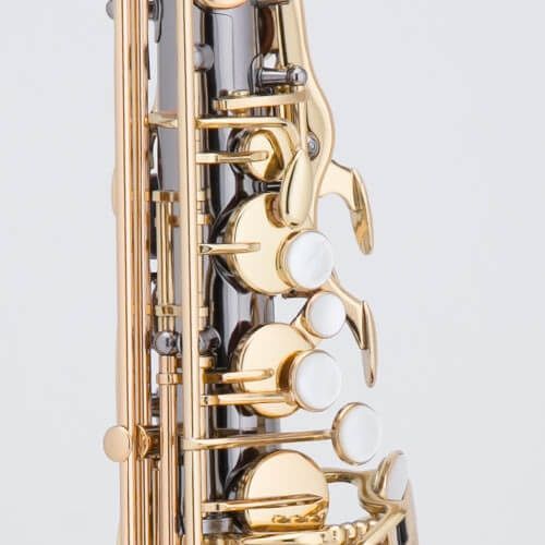 Chateau Altsaxophon CAS50BL, Powerbell Schallstück, Black Chrome / GL Chateau Altsaxophon CAS50BL, Powerbell Schallstück, Black Chrome / GL