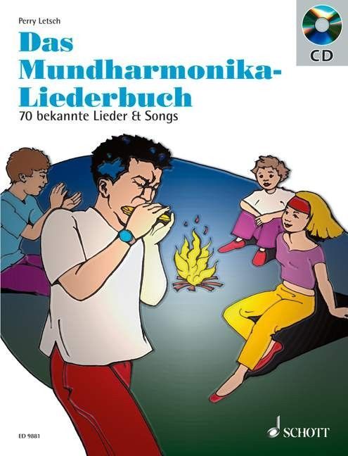 Noten Mundharmonika Liederbuch 70 schöne Songs Schott ED 9881 Mundi