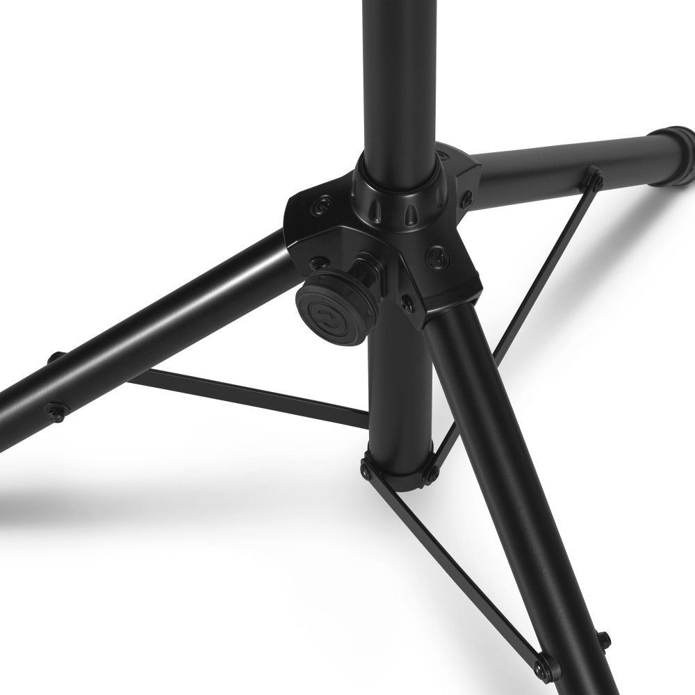 Gravity SP 5111 B Boxenstativ, Kurzes Lautsprecherstativ 35 mm Aluminium schwarz_00050264_