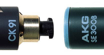 AKG C 391 B Instrumenten-Mikrofon, Kondensatormikrofon für Chor, Orchester