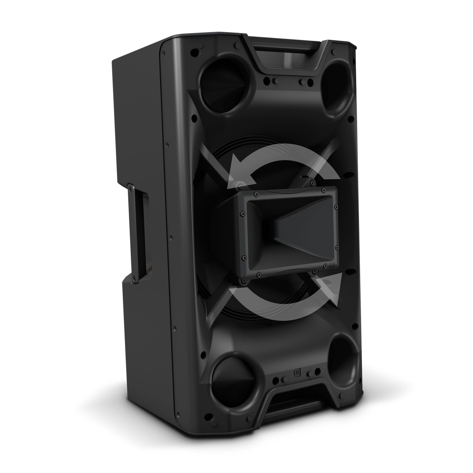 LD Systems ICOA 15 A 15" Aktiver koaxialer PA-Lautsprecher, Multifunktionsbox