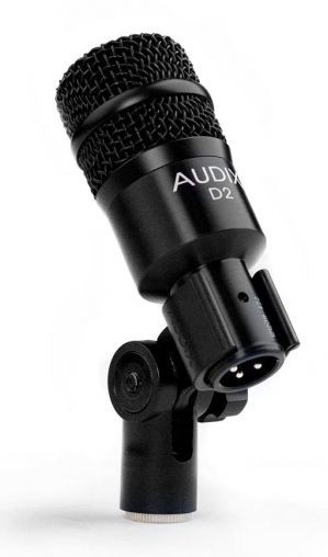 Audix D2 Instrumenten Mikrofon für Toms und Percussion, dynamisch, Hyperniere