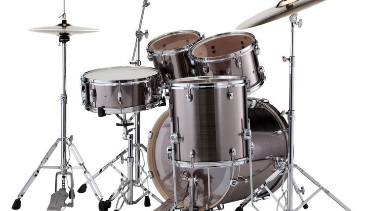 Pearl Export EXX705NBR/C21 Drumset smokey chrome 20/10/12/14/ Snare
