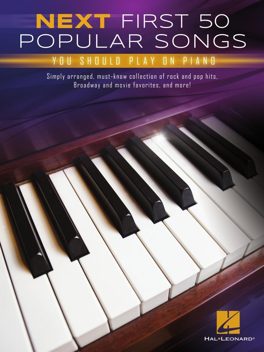 Noten Next First 50 Popular Songs You Should Play on Piano HL1256647