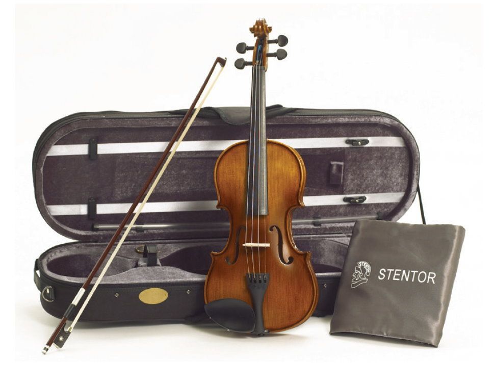 Stentor Violine Graduate 3/4 SR-1542C  Garnitur mit Koffer u. Bogen