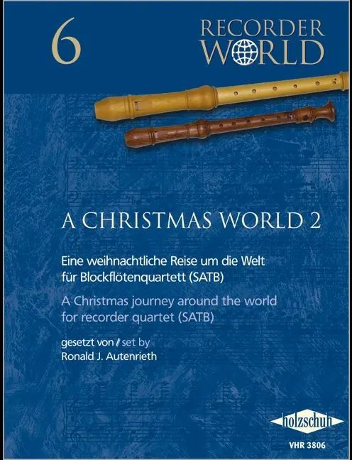 Noten A christmas world 2 Eine weihnachtliche Reise VHR3706 Blockflöte_00014172_
