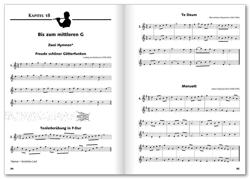 Noten Das Querflötenbuch mit CD - 1 - Flute DAS Anfängerbuch Voggenreiter 0223