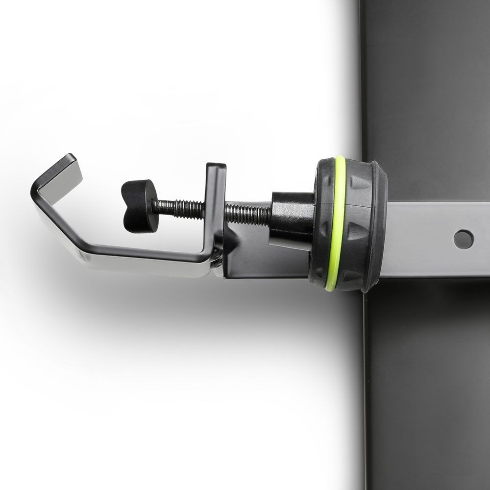 Gravity MA TRAY 1 Ablage zur Montage an Mikrofonständer aus Stahlblech schwarz