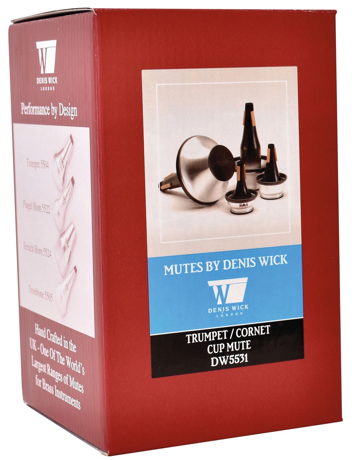 Denis Wick DW-5531 Dämpfer Cup Trompete Aluminium - verstellbar, sehr vielseitig