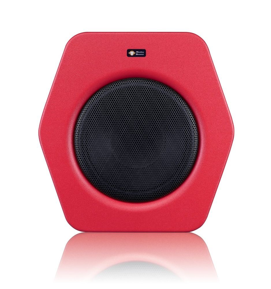 Monkey Banana Turbo 10s red Studio Subwoofer mit 10" Lautsprecher Farbe: rot