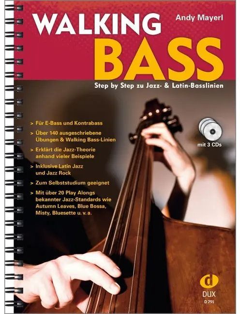 Noten walking Bass Andy Mayerl Verlag DUX 791 Markstein Notensuche_00010998_