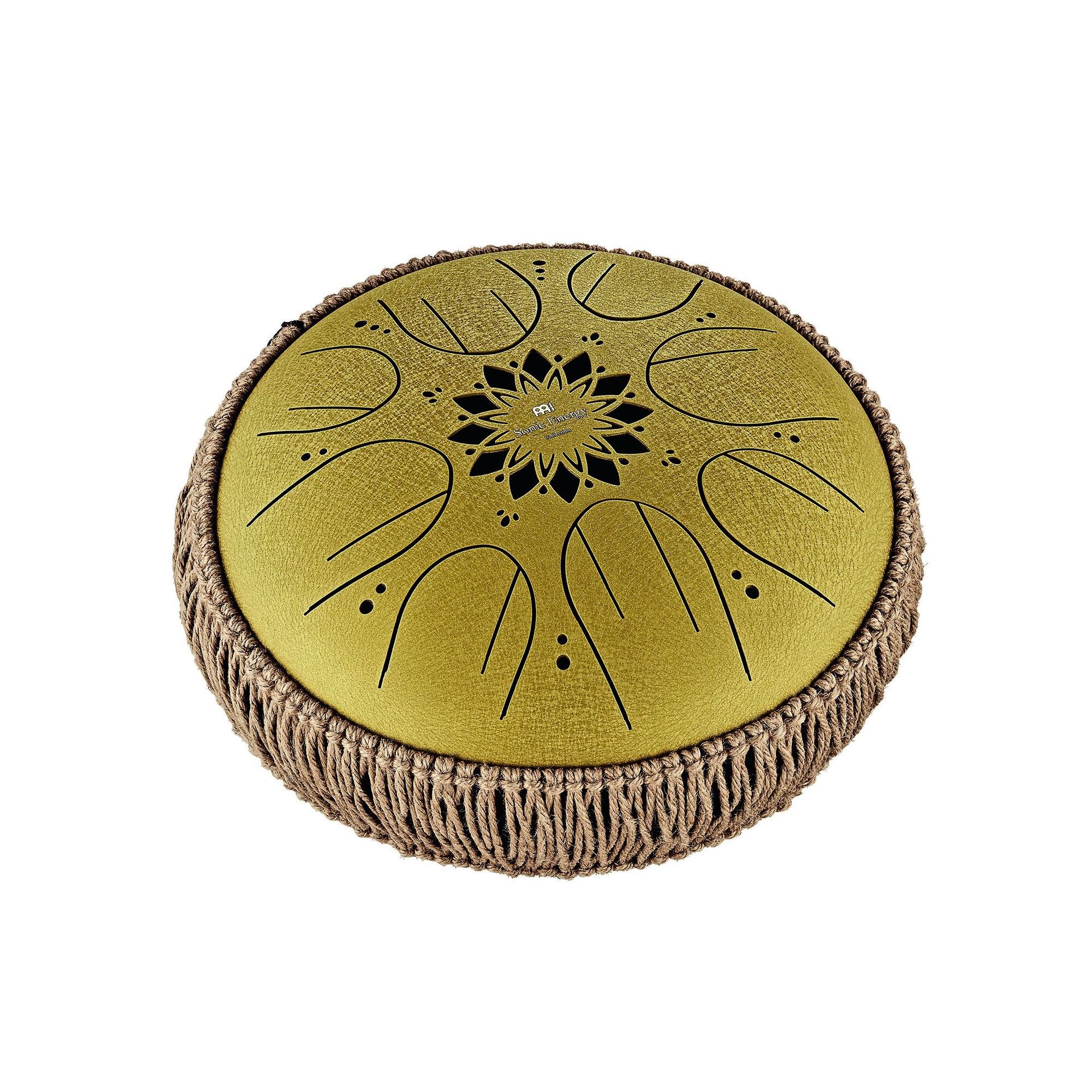 0842960111323 - Meinl Sonic Energy MOSTD3G Medium Octave Steel Tongue Drum 10 Gold 0842960111323 - Meinl Sonic Energy MOSTD3G Medium Octave Steel Tongue Drum 10 Gold