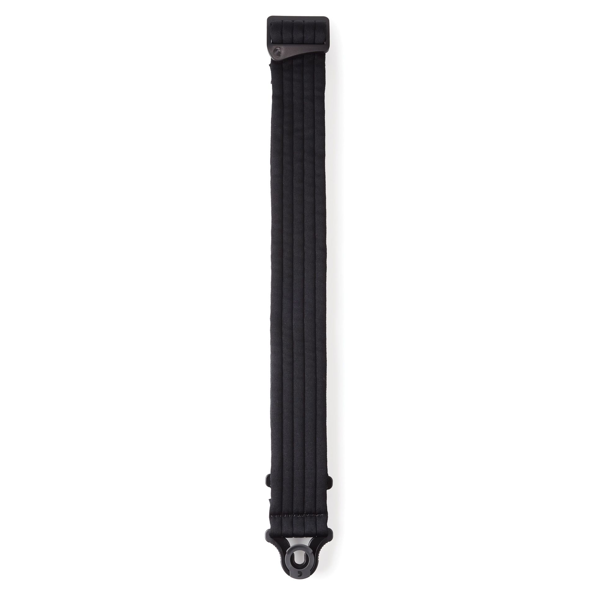 D’Addario Auto Lock Guitar Strap Black Padded Stripe 50BAL01
