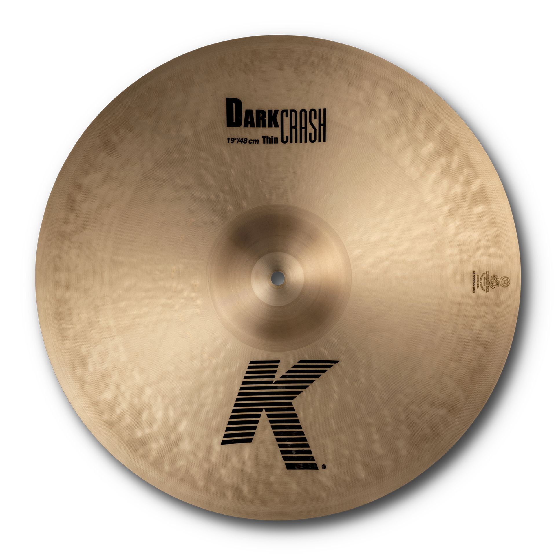 0642388110812 - - K Dark Crash Thin 19 Traditional Finish