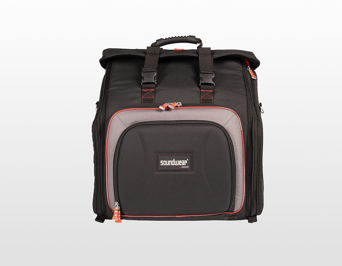 Soundwear Dimbath Soundwear Performer 2072 Akkordeon-Rucksack 72 Bass Gigbag , schwarz