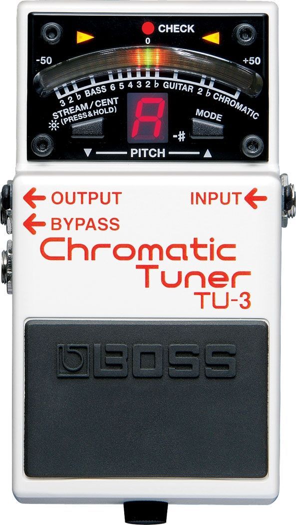 Boss TU-3 Chromatic Floor-Tuner, chromatisches Stimmgerät 