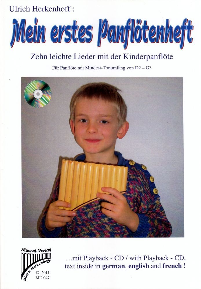 Noten Mein 1. erstes Panflötenheft für Anfänger Herkenhoff MU 047_00050260_