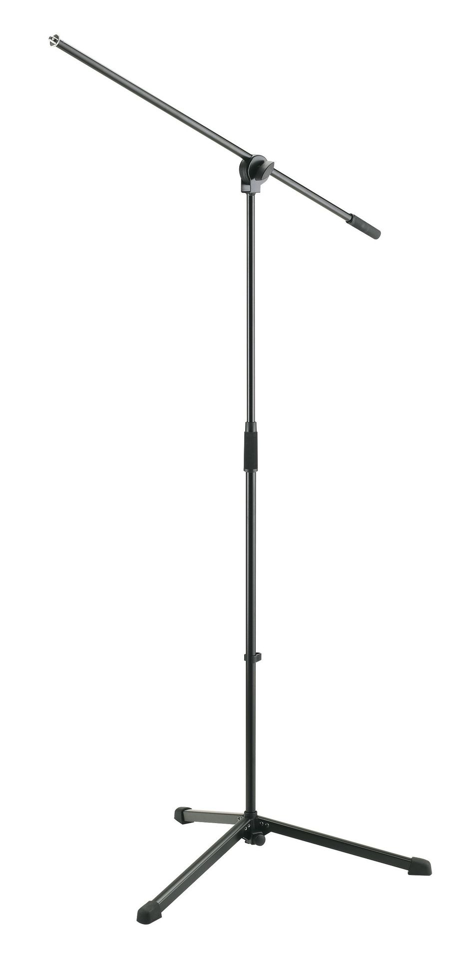K&M 25400 Mikrofonstativ mit Galgen, einfache Ausführung, schwarz