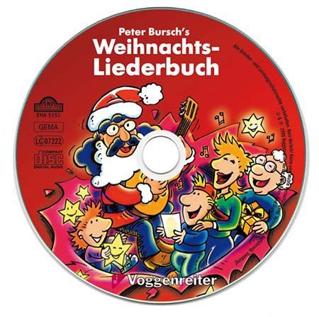 Noten Weihnachtsliederbuch Peter Bursch Voggenreiter incl. CD 0303