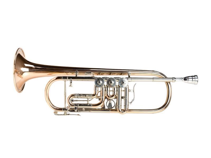 Cerveny CTR-701R B-Konzerttrompete, Goldmessing, incl.Etui u. Zubehör,CVTR701 Cerveny CTR-701R B-Konzerttrompete, Goldmessing, incl.Etui u. Zubehör,CVTR701